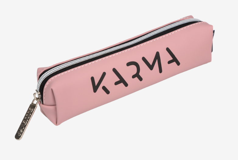 Пенал 'deVENTE. Karma' 21x4x4 см, прямоугольный для 40 предметов, на молнии, 7020541